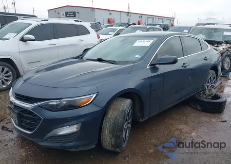 2020 Chevrolet Malibu Fwd Rs из США, поврежденный, VIN 1G1ZG5ST1LF130645